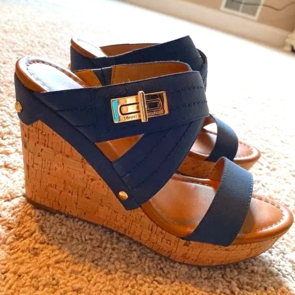 Tommy Hilfiger Wedge Heels - Size 9